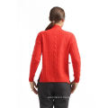 New style warmer pure printed long sleeve sweater